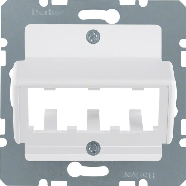 Berker Berker Zentralplatte pws f.3 MINI-COM-Module 14271909