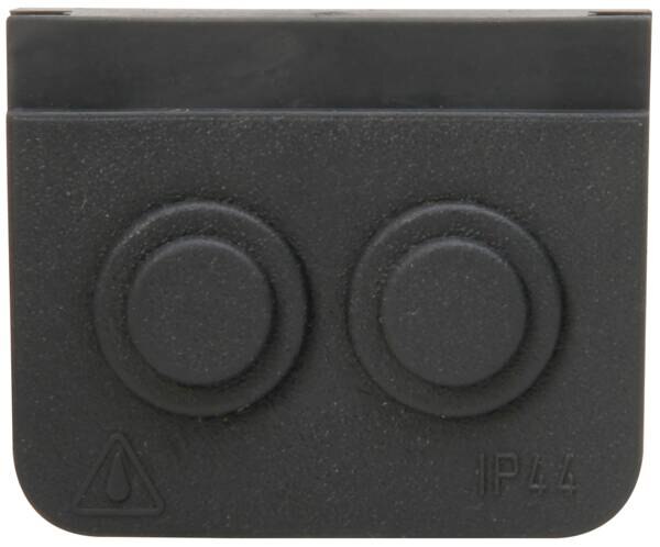 Kopp Kopp 321615004 BLUE ELECTRIC-2-fach Kabeleinführung Farbe:anthrazit