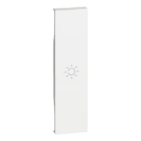 BTicino KW01A LivingNow 1M Tasten- abdeckung mit Symbol Licht White