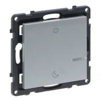 Legrand 765737 Seano with Netatmo Szenentaster 2-Fach Aluminium