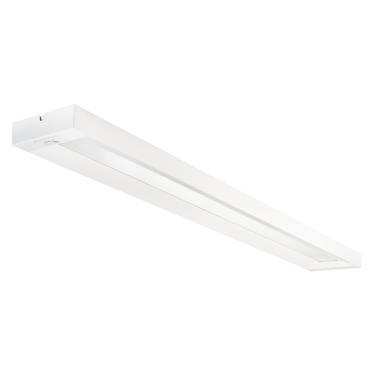 SG Leuchten SG LEUCHTEN LED-Deckenanbauleuchte 32W ECOLINE 212098 3000K 4960lm weiß Konverter