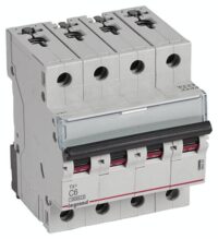 Legrand 404252 TX3 LS-Schalter C 6A 4-polig 10kA 400VAC 4TE