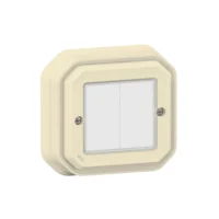 Legrand 069857L PlexoNew with Netatmo Wandsender Licht 2-fach Beige