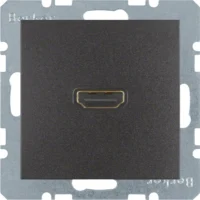 Berker Steckdose High Definition 90 Grad anthr matt 3315431606