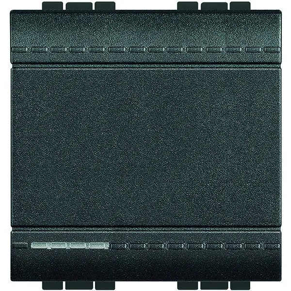Legrand BTicino L4004M2N Kreuzschalter 1-polig 16A SK 2M Anthrazit