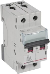 Legrand 403390 TX3 LS-Schalter B 32A 2-polig 6kA 400VAC 2TE