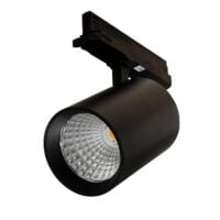 SG LEUCHTEN LED-Deckenstrahler 30W Konverter 320705 1LED schwarz 3000K weiß 2600lm schwarz matt