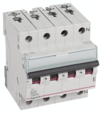 Legrand 404141 TX3 LS-Schalter B 20A 3-polig+N 10kA 400VAC 4TE