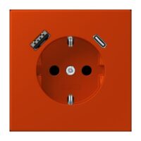 Jung LC1520-15CA244 SCHUKO-Steckdose mit USB Typ AC LC4320A