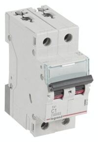 Legrand 404197 TX3 LS-Schalter C 1A 2-polig 10kA 400VAC 2TE