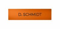 DoorBird D21x Namensschild für eine Ruftaste, individuelle Gravur – RAL 2004
