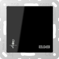 Jung KNX-Objektregler schwarz mit integriert Busankoppler A 2178 ORTS SW
