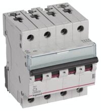 Legrand 403556 TX3 LS-Schalter C 3A 4-polig 6kA 400VAC 4TE