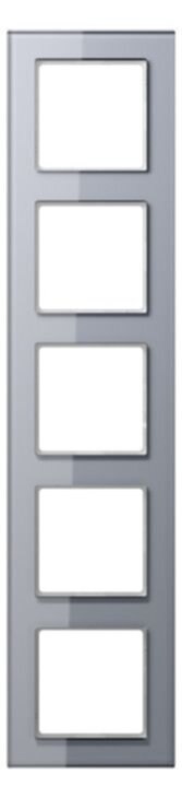 Jung AC585GLKG Glasrahmen 5f senkr.eu.waager.e Montage Glas A CREATIO