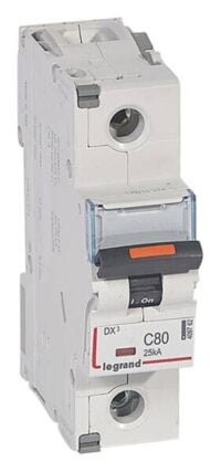 Legrand 409762 DX3 LS-Schalter C 80A 1-polig 25kA 230/400VAC 1,5TE