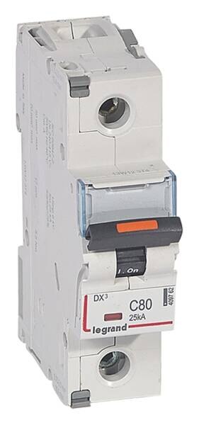 Legrand Legrand 409762 DX3 LS-Schalter C 80A 1-polig 25kA 230/400VAC 1,5TE