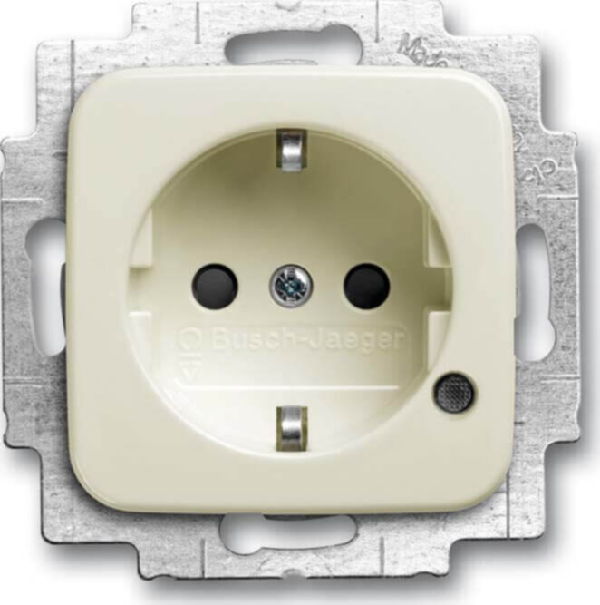 Busch-Jaeger Busch-Jaeger SCHUKO(R) Steckdosen-Einsatz mit LED Kontrolllicht 20 EUCBL-212