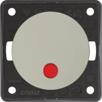 Berker Kontroll-Wippschalter mit roter Linse 937522568
