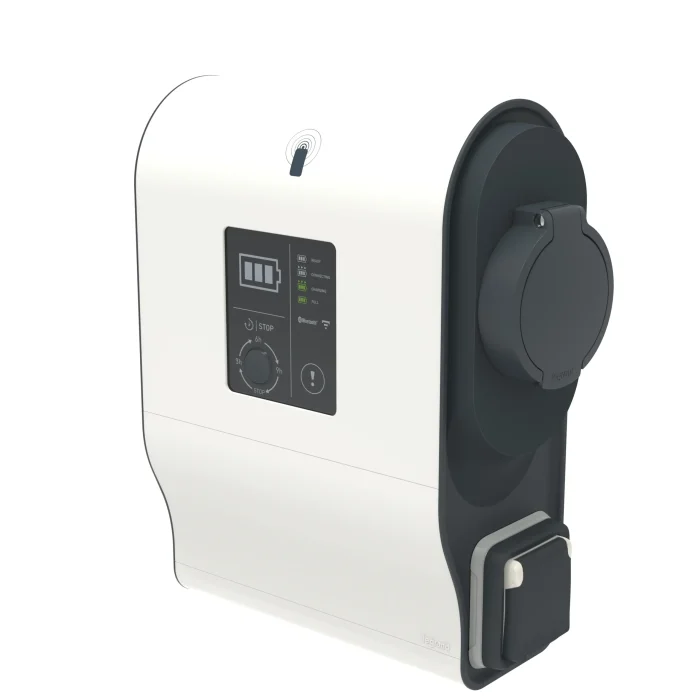 Legrand 059071 Wandladestation 7,4kW 32A M2+3 SSDO+Typ2 1ph IP44/IK08 f.1EV RFID – Bild 1