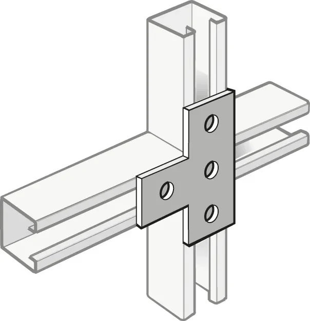Legrand Legrand CM595303 T-Verbindungsplatte TE4 4-Loch
