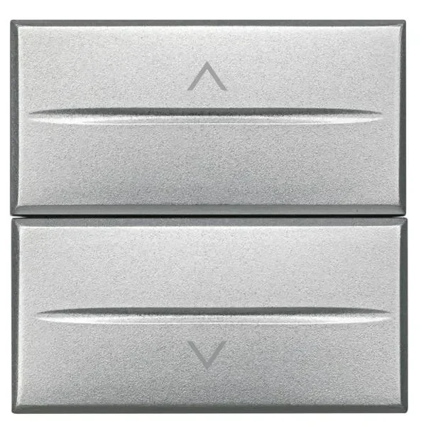 Legrand BTicino HC4027/2 Rollladenschalter 1-polig 2M Aluminium