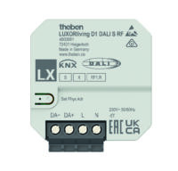 Theben LUXORliving D1 DALI S RF 1-fach Funk DALI-Aktor DALI-2 Unterputz Smart Home 4800681