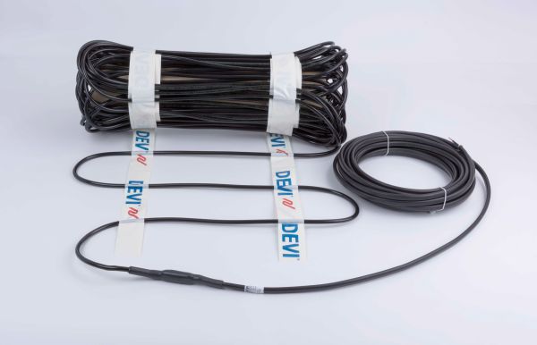 DEVI Freiflächenheizung 300W/qm 1760W DEVIsnow 300 5,9qm 1Kaltl 400V 30W/m