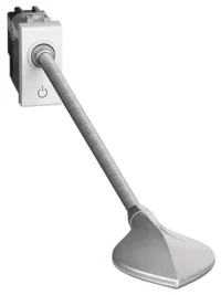 BTicino N4362 LivingLight Leselampe mit LED 3,3W mit biegsamen Hals 1M Weiß