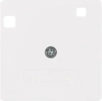 Berker Zentralstück pws/gl für FI-Schutzschalter 149609
