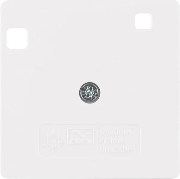 Berker Zentralstück pws/gl für FI-Schutzschalter 149609