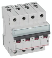 Legrand 404250 TX3 LS-Schalter C 3A 4-polig 10kA 400VAC 4TE