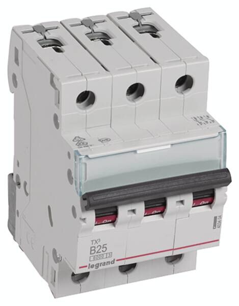Legrand Legrand 403404 TX3 LS-Schalter B 25A 3-polig 6kA 400VAC 3TE