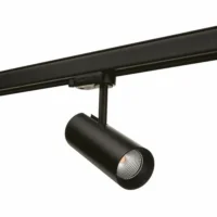 SG LEUCHTEN LED-Schienenstrahler 17W schwarz ZIP TUBE MINI 320621 Konverter 1LED 3000K weiß