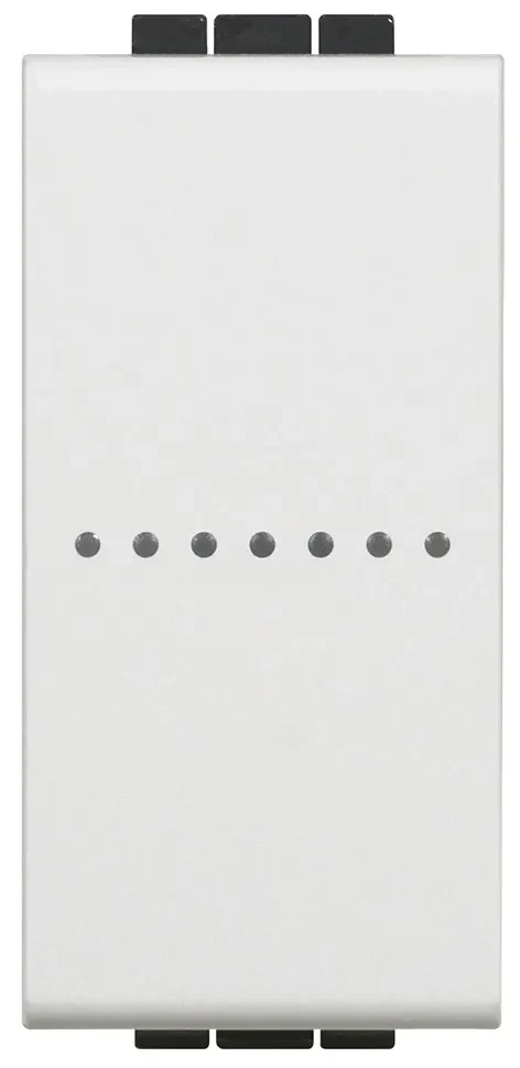 Legrand BTicino N4003C vernet. Wechselschalter für LivingLight with Netatmo Weiß