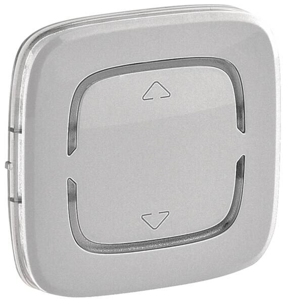 Legrand Legrand 755414 Wippe BUS/SCS mit Symbol Auf/Ab 2M Valena Allure Aluminium