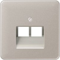 Jung CD569-2UAPT Abdeckung f.IAE/UAE 2x8polig platin