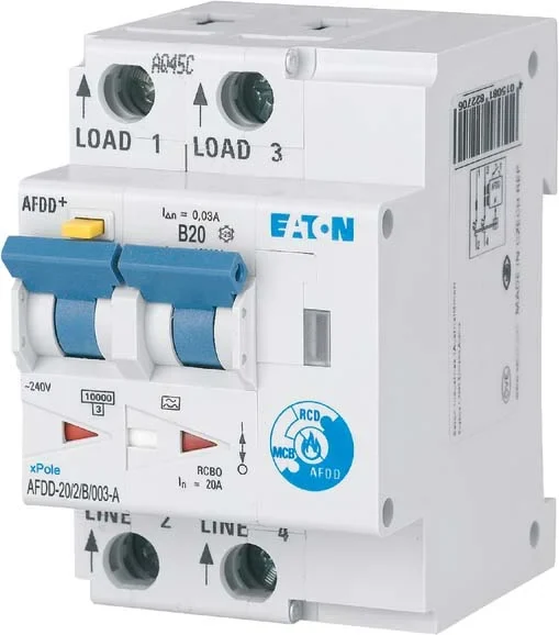Eaton Eaton (Installation) Brandschutzschalter B, 20 A, Typ A AFDD-20/2/B/003-A