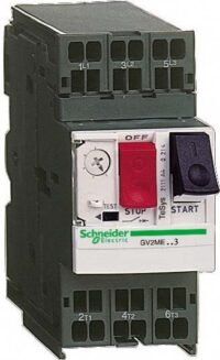 Schneider GV2ME143 Motorschutzschalter 3-polig 6-10A Tasterbet. Federzug