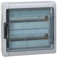 Legrand 601986 Aufputz Feuchtraumverteiler Plexo³ IP65 IK09 2-reihig 36Module