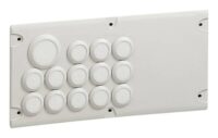 Legrand 036495 Cabstop IP55 Kabel- einführungsplatte 14xEinführungen