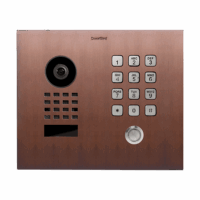 DoorBird D1101KH Classic Unterputz IP Video Türsprechanlage – Echte Baubronze