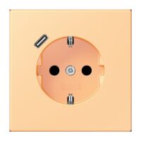 Jung LC1520-18C258 SCHUKO-Steckdose mit USB Typ C LC4320P