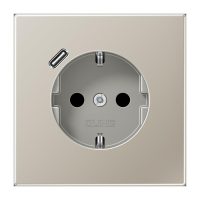 Jung ES1520-18C SCHUKO-Steckdose m.USB Typ C