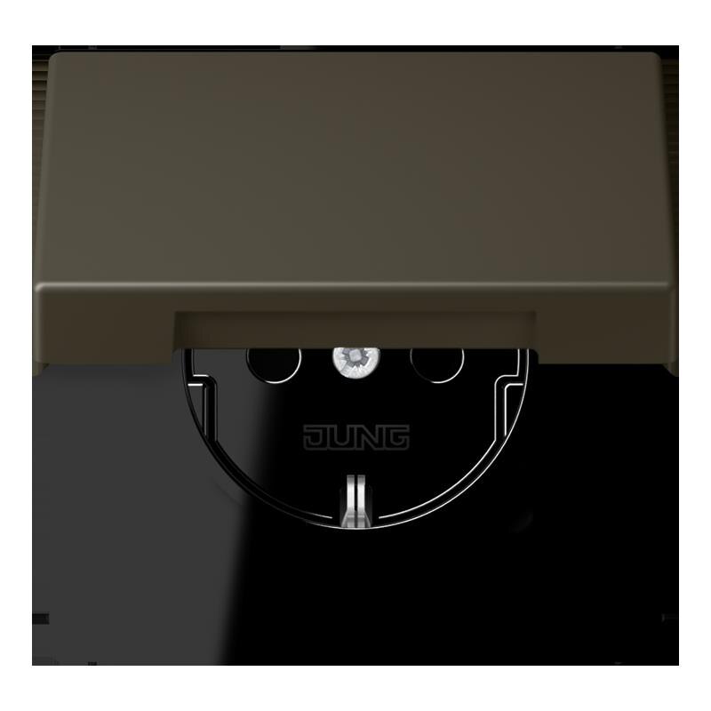 Jung Jung LC1520BFKL241 SCHUKO Steckdose mit Klappdeckel LC32140