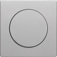 Berker Zentralstück alu/lackiert Knopf für Drehdimmer 11376084