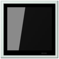Jung LC 459 D1 S215 KNX Raumcontroller LS TOUCH Serie LS céruléen pale