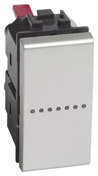 BTicino NT4053AN LivingLight Aus/Wechsel Schalter Axial 1M mit Wippe SL Tech