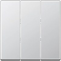 Jung A593BFAL Wippe f.3fach Schalter aluminium
