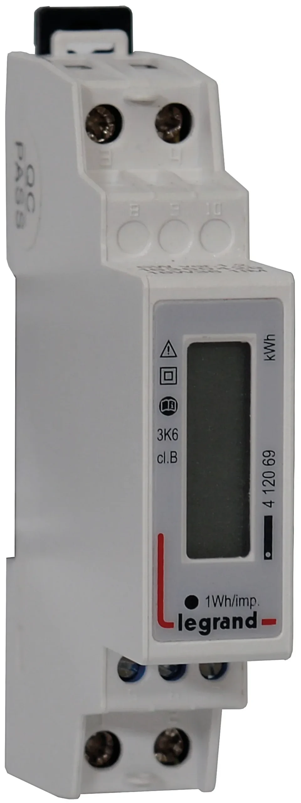 Legrand Legrand 412069 Energiezähler EMDX³ MID 45A 1-phasig Direkt Impulsausgang 1TE