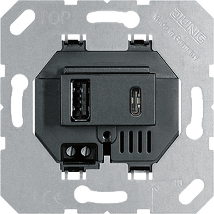 Jung Jung USB-Ladegerät USB15CASW